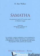 SAMATHA. INSEGNAMENTI TRATTI DA «L'ESSENZA VAJRA» DI DUDJOM LINGPA - WALLACE B. ALAN