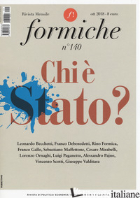 FORMICHE (2018). VOL. 140: CHI E' STATO? (OTTOBRE) - 