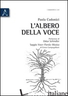 ALBERO DELLA VOCE (L') - CADONICI PAOLA