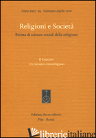 RELIGIONI E SOCIETA'. RIVISTA DI SCIENZE SOCIALI DELLA RELIGIONE (2016). VOL. 84 - 