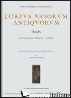CORPUS VASORUM ANTIQUORUM. VOL. 64: ROMA, MUSEO NAZIONALE DI VILLA GIULIA (4) - BARBIERI G. (CUR.)