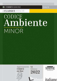 CODICE DELL'AMBIENTE. EDIZ. MINOR - 506/9
