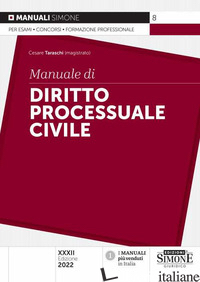 MANUALE DI DIRITTO PROCESSUALE CIVILE - TARASCHI C. (CUR.)