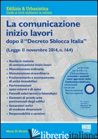 COMUNICAZIONE DI INIZIO LAVORI. CON CD-ROM (LA) - DI NICOLA MARIO