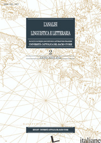 ANALISI LINGUISTICA E LETTERARIA (2021) (L'). VOL. 2 - 