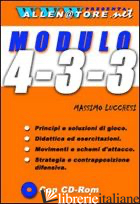 MODULO 4-3-3. CON CD-ROM - LUCCHESI MASSIMO