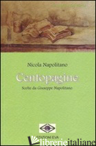 CENTOPAGINE - NAPOLITANO NICOLA; NAPOLITANO G. (CUR.)