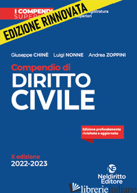 COMPENDIO DI DIRITTO CIVILE - CHINE' GIUSEPPE; NONNE LUIGI; ZOPPINI ANDREA