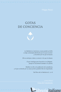 GOTAS DE CONCIENCIA - ROSSI FILIPPO; BERNABEI A. M. (CUR.)