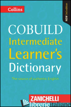 COBUILD INTERMEDIATE LEARNER'S DICTIONARY - AA.VV.