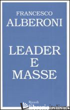 LEADER E MASSE - ALBERONI FRANCESCO