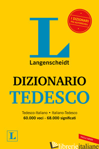 DIZIONARIO TEDESCO LANGENSCHEIDT - AA.VV.