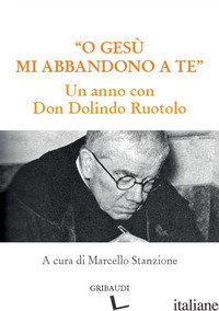 GESU' MI ABBANDONO A TE. UN ANNO CON DON DOLINDO RUOTOLO (O) - STANZIONE M. (CUR.)