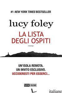 LISTA DEGLI OSPITI (LA) - FOLEY LUCY