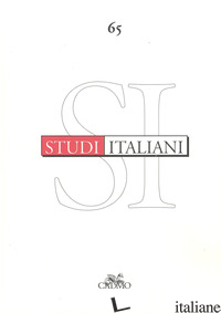 STUDI ITALIANI. VOL. 65 - 