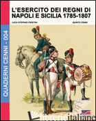 ESERCITO DEI REGNI DI NAPOLI E SICILIA 1785-1807 (L') - CRISTINI LUCA S.