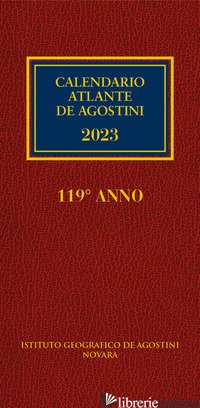 CALENDARIO ATLANTE DE AGOSTINI 2023 - AA.VV.