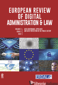 EUROPEAN REVIEW OF DIGITAL ADMINISTRATION & LAW. VOL. 5 - OROFINO A. G. (CUR.)
