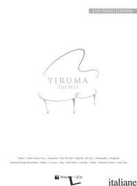 YIRUMA THE BEST. EASY PIANO EDITION. PARTITURA - YIRUMA