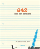 642 IDEE PER SCRIVERE - SAN FRANCISCO WRITER'S GROTTO