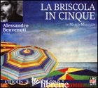 BRISCOLA IN CINQUE LETTO DA ALESSANDRO BENVENUTI. AUDIOLIBRO. CD AUDIO FORMATO M - MALVALDI MARCO