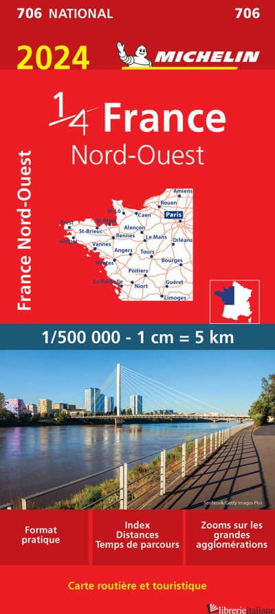 FRANCE NORD-OUEST 1:500.000 - 
