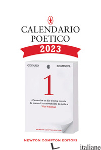 CALENDARIO POETICO 2023 - AA.VV.