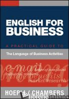 ENGLISH FOR BUSINESS - CHAMBERS