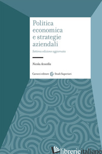 POLITICA ECONOMICA E STRATEGIE AZIENDALI - ACOCELLA NICOLA
