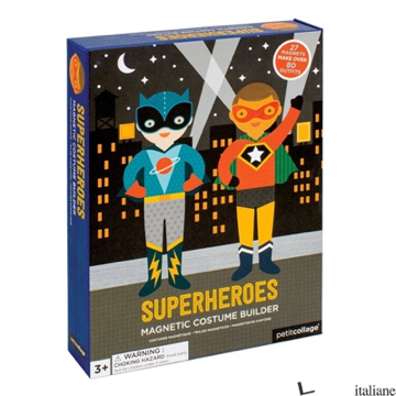 Superheroes Magnetic Dress Up