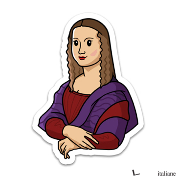 Sticker - Mona Lisa - Da Vinci