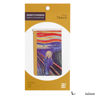Classics - Edvard Munch - The Scream - Magnetic Bookmark