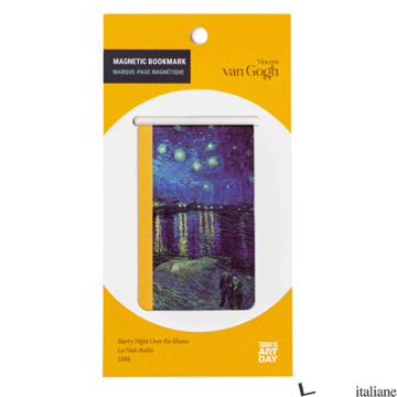 Classics - Vincent van Gogh - Starry Night Over the Rhone - Magnetic Bookmark