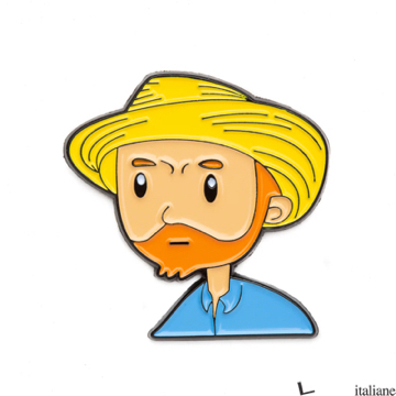 Magnet - Self-portrait with Straw Hat - Van Gogh