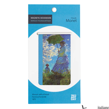 Classics - Claude Monet - Woman with a Parasol - Magnetic Bookmark