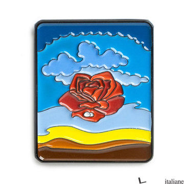 Pin - Meditative Rose - Dali