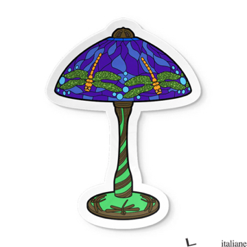 Sticker - Dragonfly Table Lamp - Tiffany
