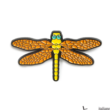 Pin - Orange Dragonfly - Tiffany
