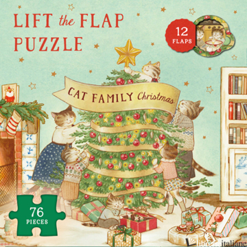 Cat Family Christmas Lift-the-Flap Puzzl Count down to Christmas: 12 flaps: 76 p