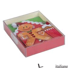 Gingerbread Tri Fold Notecards