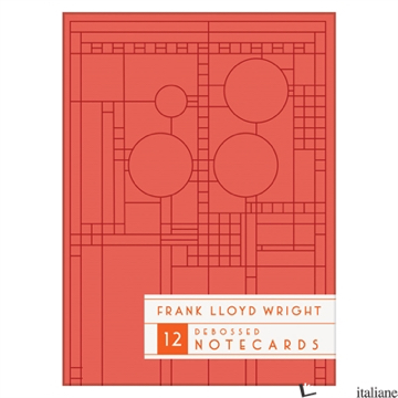 Frank Lloyd Wright Bright Geometric Debossed Notecards