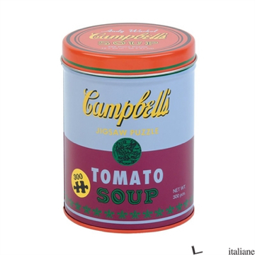 Andy Warhol Soup Can Red Violet 300 Piece Puzzle
