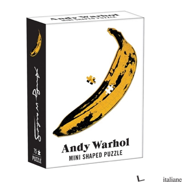 Andy Warhol Mini Shaped Puzzle Banana