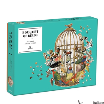 Bouquet of Birds 750 Piece Shaped Puzzle