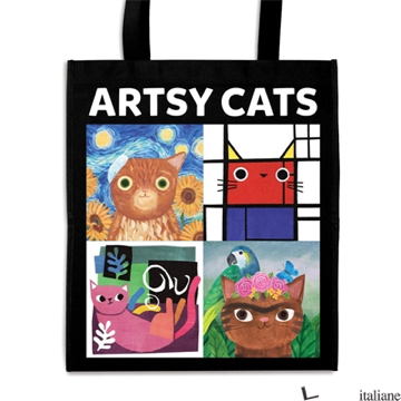 Artsy Cats Reusable Shopping Bag