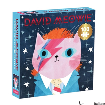 David Meowie Music Cats 100 Piece Puzzle