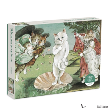 Birth Of Venus Meowsterpiece Of Western Art 1000 Piece Puzzle