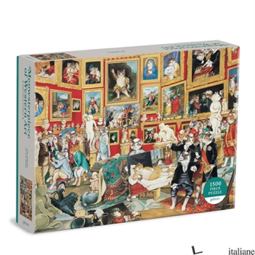 Tribuna Of The Uffizi Meowsterpiece Of Western Art