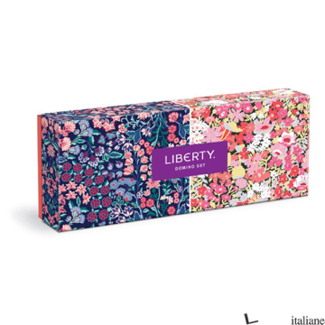 Liberty Floral Wood Domino Set