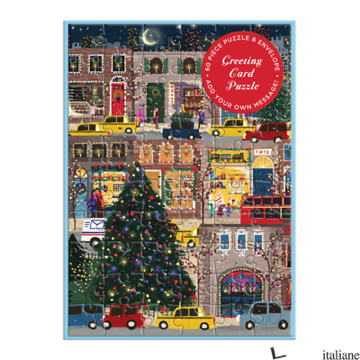 Joy Laforme Winter Lights Greeting Card Puzzle